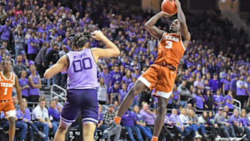 Courtney Ramey, Texas Basketball (Photo by Peter G. Aiken/Getty Images)