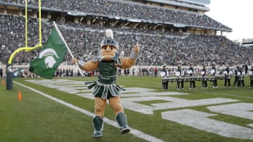 Michigan State football mascot Sparty (Photo by Joe Robbins/Getty Images)
