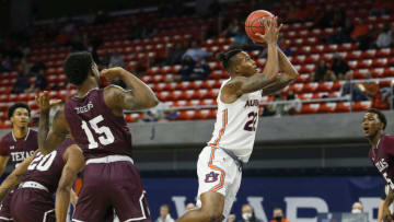 Auburn basketball takes on Texas Southern for the second time in three years as they aim to start the 2022-23 season 4-0 Mandatory Credit: John Reed-USA TODAY Sports