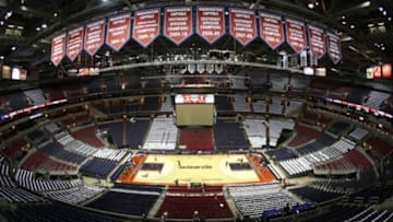 May 15, 2014; Washington, DC, USA; A general view of Verizon Center prior to the game between the Washington Wizards and the Indiana Pacers in game six of the second round of the 2014 NBA Playoffs. Mandatory Credit: Geoff Burke-USA TODAY Sports