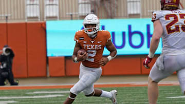 Roschon Johnson, Texas Football Mandatory Credit: Scott Wachter-USA TODAY Sports