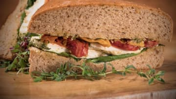 Panini, one of many food options at Consumer Electronics Show at the Las Vegas Convention Center, photo provided by Centerplate