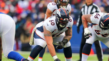 Connor McGovern, Denver Broncos. (Photo by Timothy T Ludwig/Getty Images)