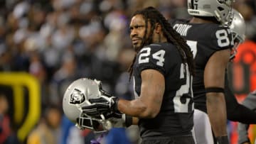 OAKLAND, CA - DECEMBER 17: Marshawn Lynch