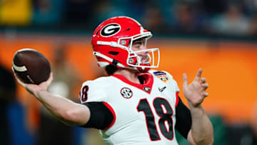 Auburn football adding JT Daniels would make for an overkill of QB options on the Plains. Mandatory Credit: John David Mercer-USA TODAY Sports