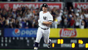 NEW YORK, NY - OCTOBER 08: Greg Bird (Photo by Al Bello/Getty Images)