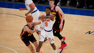 Former Duke basketball standout RJ Barrett (Seth Wenig/Pool Photo-USA TODAY Sports)