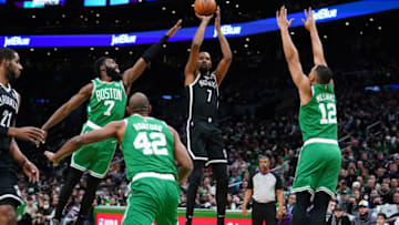 Chris Mannix of Sports Illustrated insisted the Boston Celtics include Jaylen Brown and either Marcus Smart or Grant Williams in a Kevin Durant trade Mandatory Credit: David Butler II-USA TODAY Sports