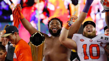 TAMPA, FL - JANUARY 09: Defensive tackle Christian Wilkins