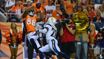 DENVER, CO - SEPTEMBER 11: Wide receiver Demaryius Thomas