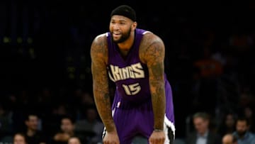 LOS ANGELES, CA - MARCH 15: DeMarcus Cousins #15 of the Sacramento Kings during the basketball game agains the Los Angeles Lakers at Staples Center March 15, 2016, in Los Angeles, California. (Photo by Kevork Djansezian/Getty Images)