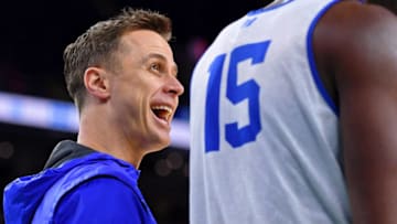 Duke basketball head coach Jon Scheyer (Bob Donnan-USA TODAY Sports)