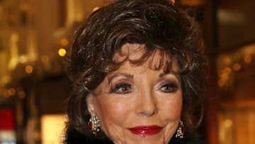 LONDON, ENGLAND - DECEMBER 05: Dame Joan Collins attends the Burlington Arcade Christmas Lights switch on at Burlington Arcade on December 5, 2020 in London, England. (Photo by David M. Benett/Dave Benett/Getty Images)