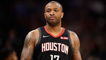 The Minnesota Timberwolves reportedly offered a first-round pick for PJ Tucker. (Photo by Hannah Foslien/Getty Images)