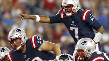 Jacoby Brissett (7) and the Patriots offense has four telling facts you should know. Credit: Greg M. Cooper-USA TODAY Sports