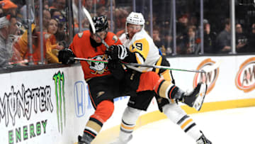 Jared McCann #19 of the Pittsburgh Penguins. (Photo by Sean M. Haffey/Getty Images)