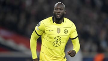 LILLE - Romelu Lukaku of Chelsea FC during the UEFA Champions League match between Lille OSC and Chelsea FC at Stade Pierre Mauroy on March 16, 2022 in Lille, France. ANP | Dutch Height | Gerrit van Keulen (Photo by ANP via Getty Images)