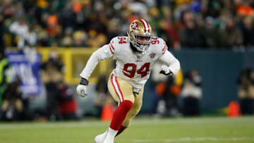 Jordan Willis #94 of the San Francisco 49ers (Photo by Michael Zagaris/San Francisco 49ers/Getty Images)