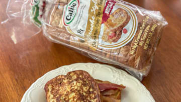 Cinnamon Chip French Toast Sandwich recipe, photo by Cristine Struble