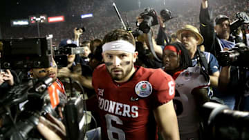 PASADENA, CA - JANUARY 01: Baker Mayfield (Photo by Jeff Gross/Getty Images)