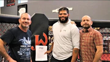 Juan Adams (photo via ARES Fighting Championship)