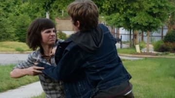 Carl Grimes and Ron Anderson, The Walking Dead - AMC