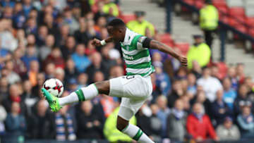 GLASGOW, SCOTLAND - APRIL 23: Moussa Dembele of Celtic controls the ball during the William Hill Scottish Cup semi-final match between Celtic and Rangers at Hampden Park on April 23, 2017 in Glasgow, Scotland. (Photo by Ian MacNicol/Getty Images)