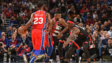 Jimmy Butler | Philadelphia 76ers (Photo by David Dow/NBAE via Getty Images)