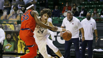 Auburn basketball HC Bruce Pearl is targeting Matthew Mayer from Baylor in the transfer portal Mandatory Credit: Raymond Carlin III-USA TODAY Sports