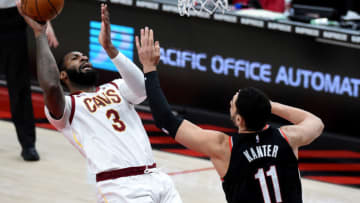 Cleveland Cavaliers big Andre Drummond shoots the ball. (Photo by Steve Dykes-USA TODAY Sports)