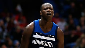 NEW ORLEANS, LOUISIANA - FEBRUARY 08: Gorgui Dieng #5 of the Minnesota Timberwolves. (Photo by Jonathan Bachman/Getty Images)