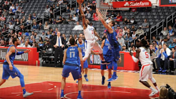 LOS ANGELES, CA - NOVEMBER 1: Sindarius Thornwell #0 of the LA Clippers