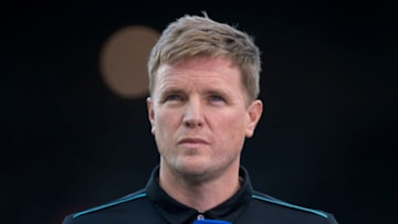 NEWCASTLE UPON TYNE, ENGLAND - APRIL 08: Newcastle United manager Eddie Howe ahead of the Premier League match between Newcastle United and Wolverhampton Wanderers at St. James Park on April 8, 2022 in Newcastle upon Tyne, United Kingdom. (Photo by Joe Prior/Visionhaus via Getty Images)