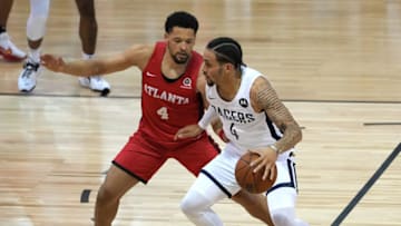 Atlanta Hawks. Mandatory Credit: Stephen R. Sylvanie-USA TODAY Sports