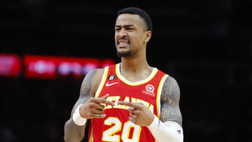 John Collins, Atlanta Hawks. (Photo by Todd Kirkland/Getty Images)