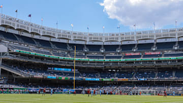 Yankee Stadium, home of New York City FC who this week signed Talles Magno. Mandatory Credit: Vincent Carchietta-USA TODAY Sports