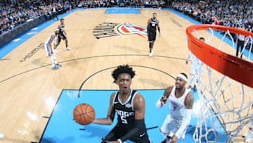 OKLAHOMA CITY, OK - MARCH 12: De'Aaron Fox