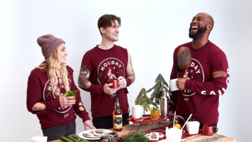 Sailor Jerry holiday sweater, photo provided by sailor jerry