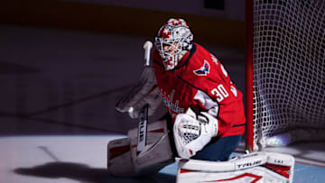 Ilya Samsonov, Washington Capitals Mandatory Credit: Scott Taetsch-USA TODAY Sports