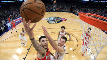 NEW ORLEANS, LOUISIANA - DECEMBER 05: Lonzo Ball #2 of the New Orleans Pelicans (Photo by Sean Gardner/Getty Images)