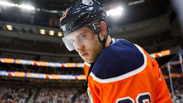 EDMONTON, AB - OCTOBER 04: Leon Draisaitl. (Photo by Codie McLachlan/Getty Images)