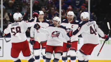 Nathan Gerbe, Columbus Blue Jackets (Photo by Bruce Bennett/Getty Images)