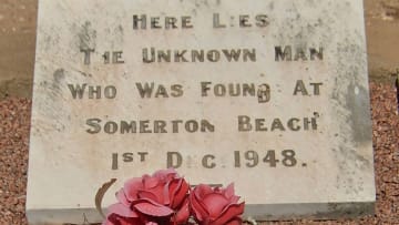 The grave of the Somerton Man in Adelaide, South Australia