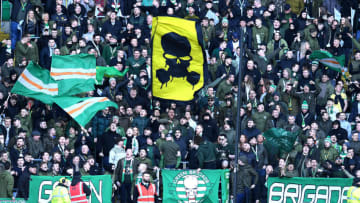 Celtic fans. (Photo by Mark Runnacles/Getty Images)