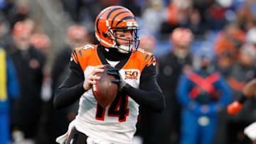 BALTIMORE, MD - DECEMBER 31: Quarterback Andy Dalton