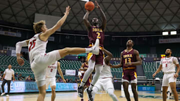 St. John's basketball transfer Sadiku Ibine Ayo (Photo by Darryl Oumi/Getty Images)