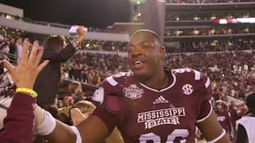 Mississippi State Bulldogs defensive lineman Chris Jones (96) - Mandatory Credit: Marvin Gentry-USA TODAY Sports
