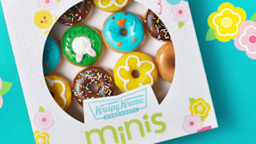 Krispy Kreme Spring Minis, photo provided by Krispy Kreme
