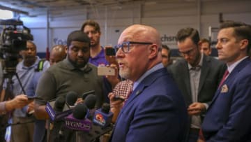 David Griffin, New Orleans Pelicans (Photo by Layne Murdoch Jr./NBAE via Getty Images)