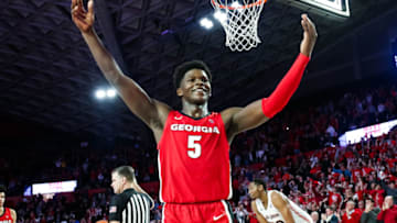 Anthony Edwards of the Georgia Bulldogs could be the No. 1 pick for the Minnesota Timberwolves. (Photo by Carmen Mandato/Getty Images)